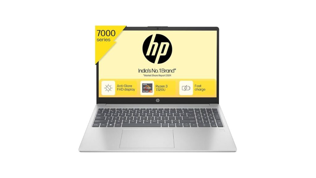 HP 15, AMD Ryzen 3 7320U Laptop
